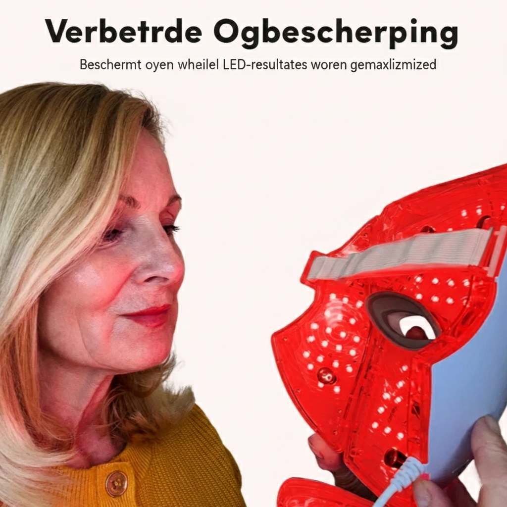 LED en Microcurrent Masker voor Huidverjonging