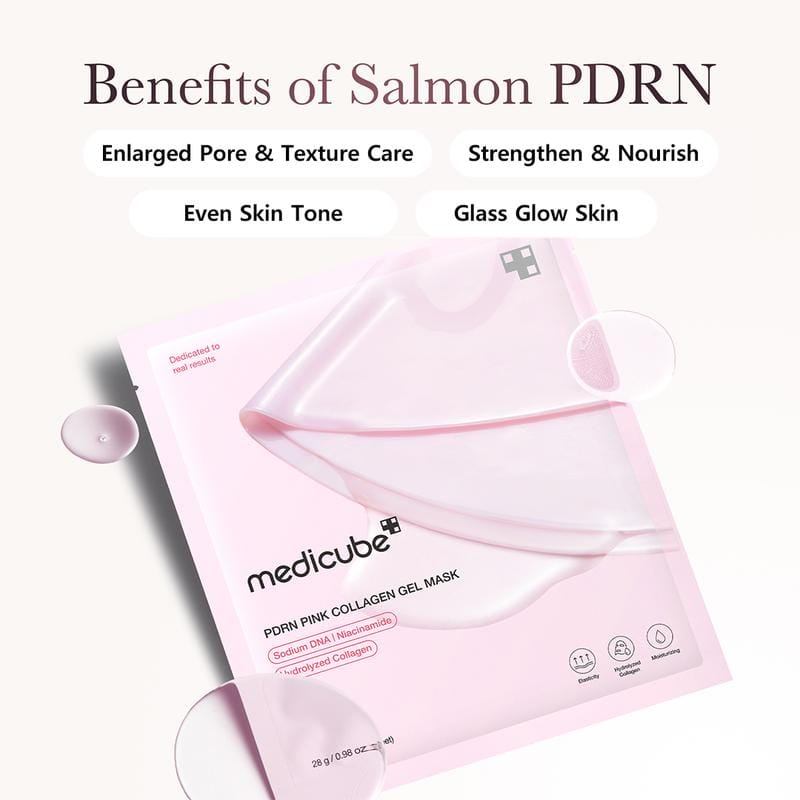 Medicube PDRN Pink Collagen Gel Mask packaging