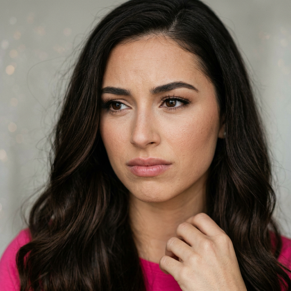 Persona preoccupata per l'odore corporeo prima dell'uso.