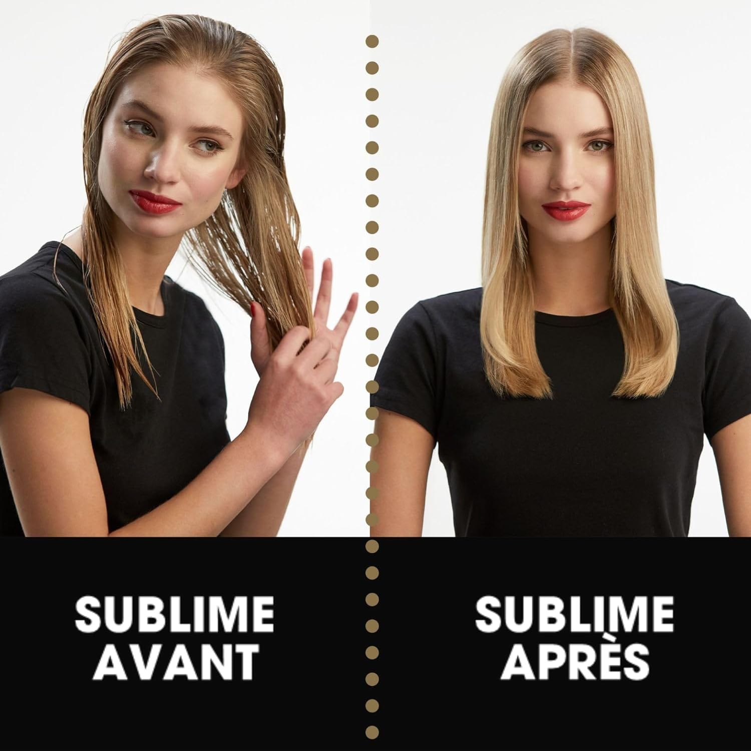 Image de lisseur séchant ghd en action