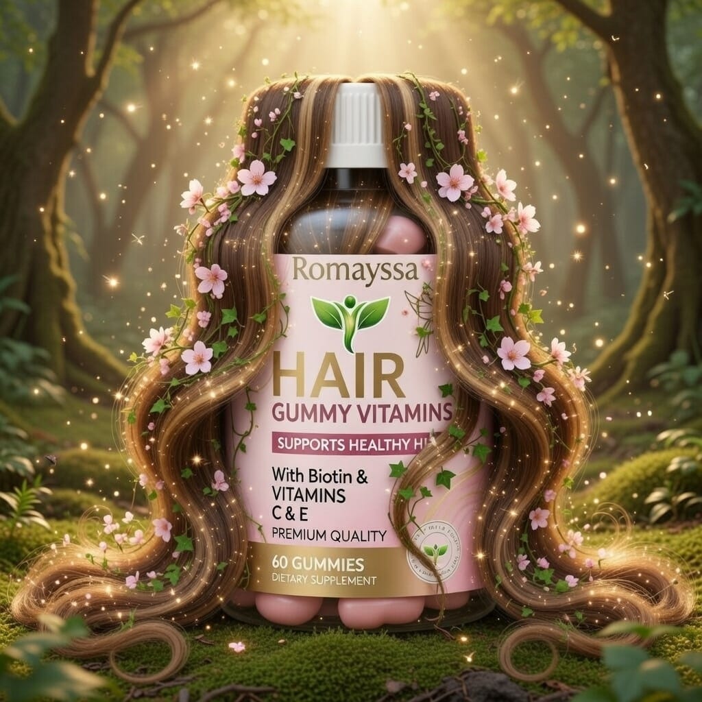 Image of biotin-rich gummy