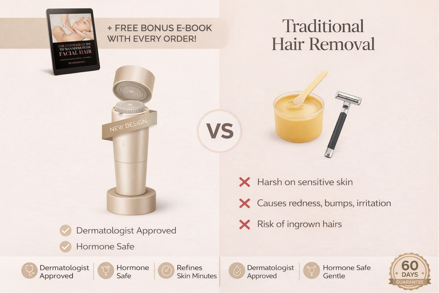 Image of the hair removal device