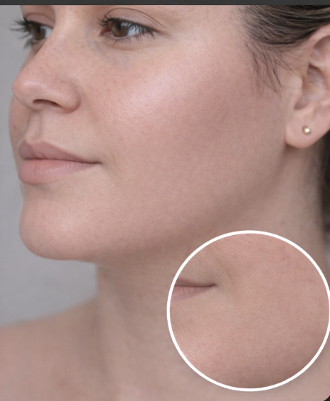 After achieving smooth skin with rotary hair removal