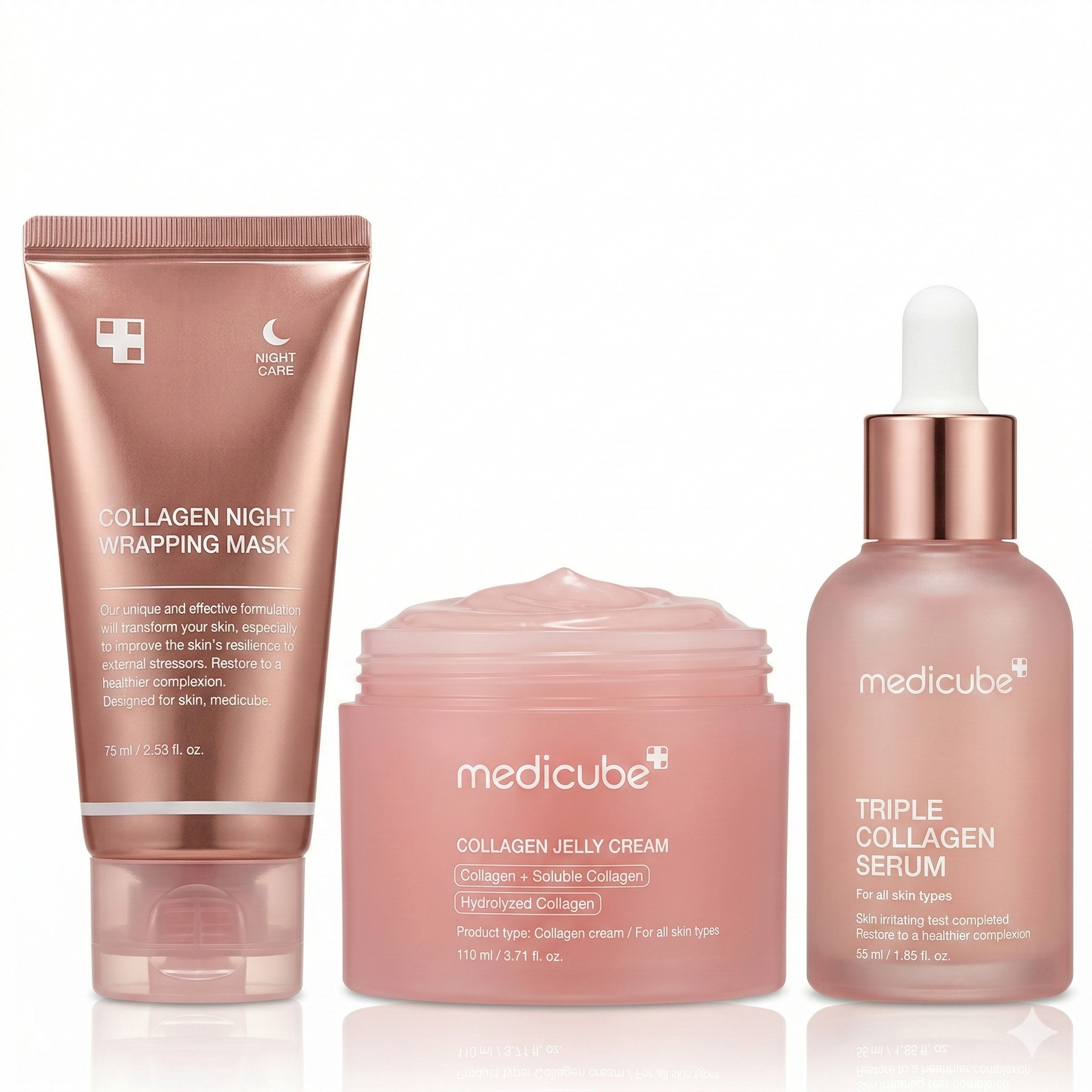 Medicube skincare products for radiant skin