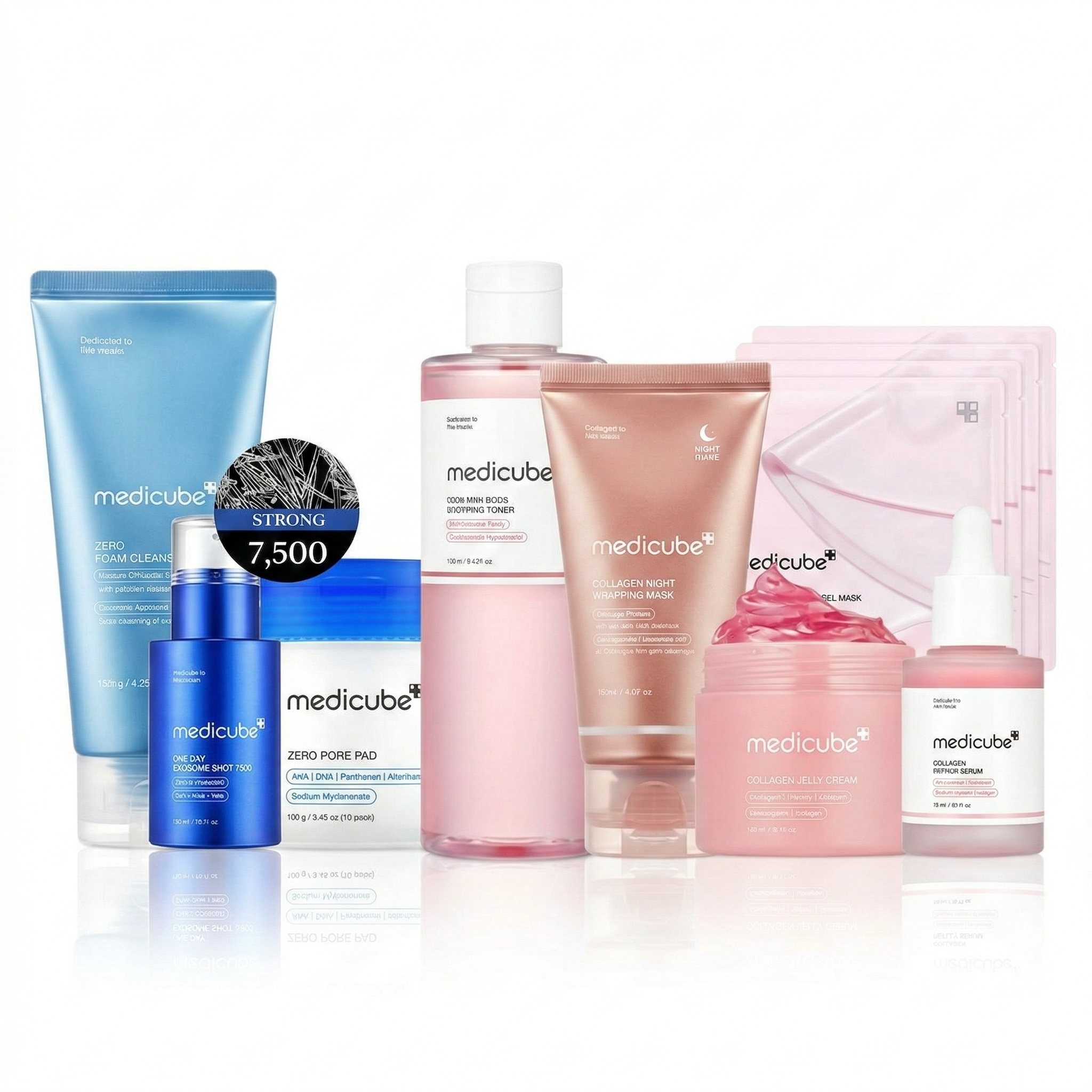 Medicube skincare bundle for pore refinement