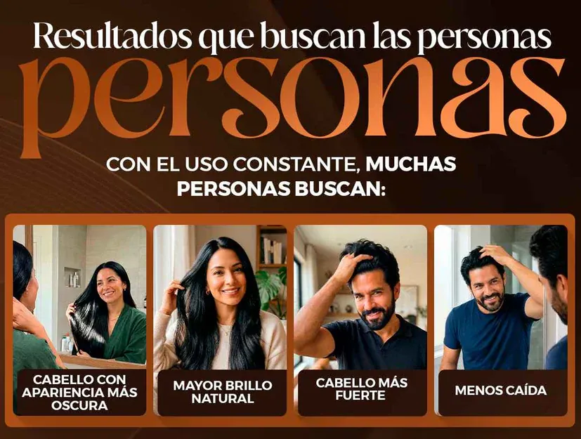 Una persona con cabello revitalizado y brillante