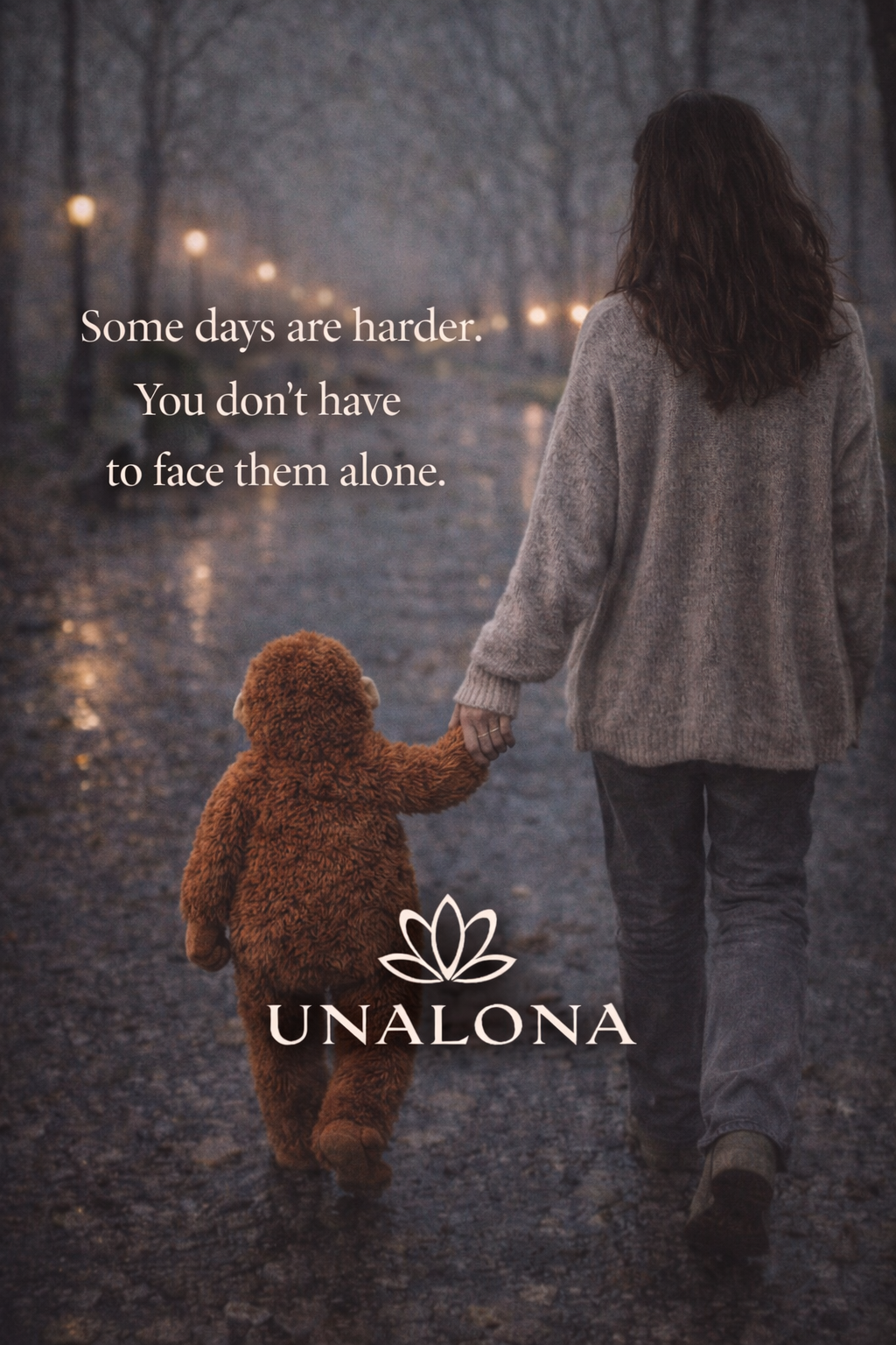 Comforting plush toy symbolizing unwavering support