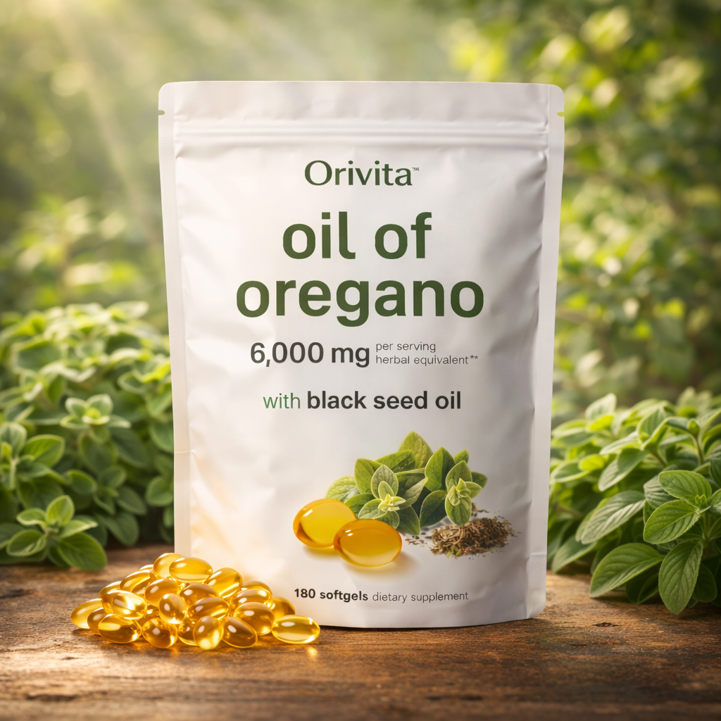 كبسولات الأوريجانو والكمون الأسود، رمز القوة الطبيعية للصحة