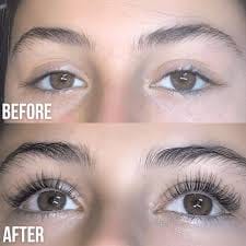 Calendar marking 4 weeks of lash serum use