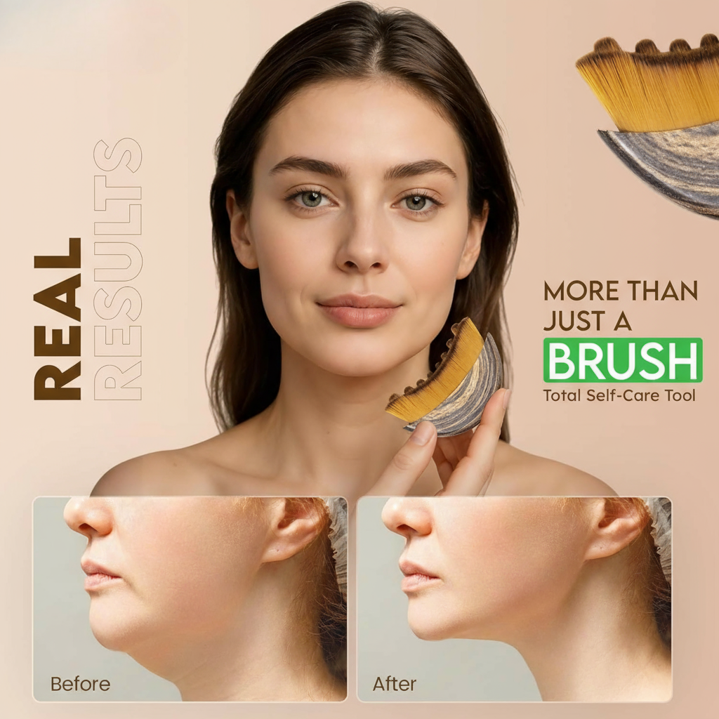 Woman relaxing with eyes closed, enjoying a facial massage.