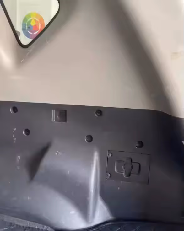 Faded and dull interior plastic and vinyl surfaces