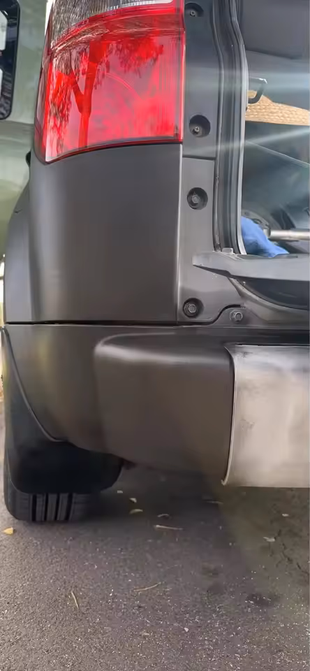 Revitalized plastic car trim