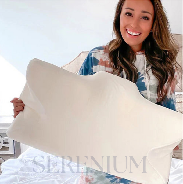 Almohada en una cama cómoda