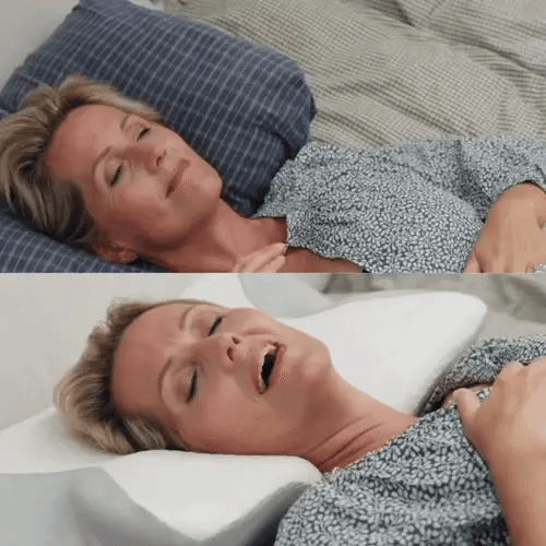 Almohada con soporte cervical