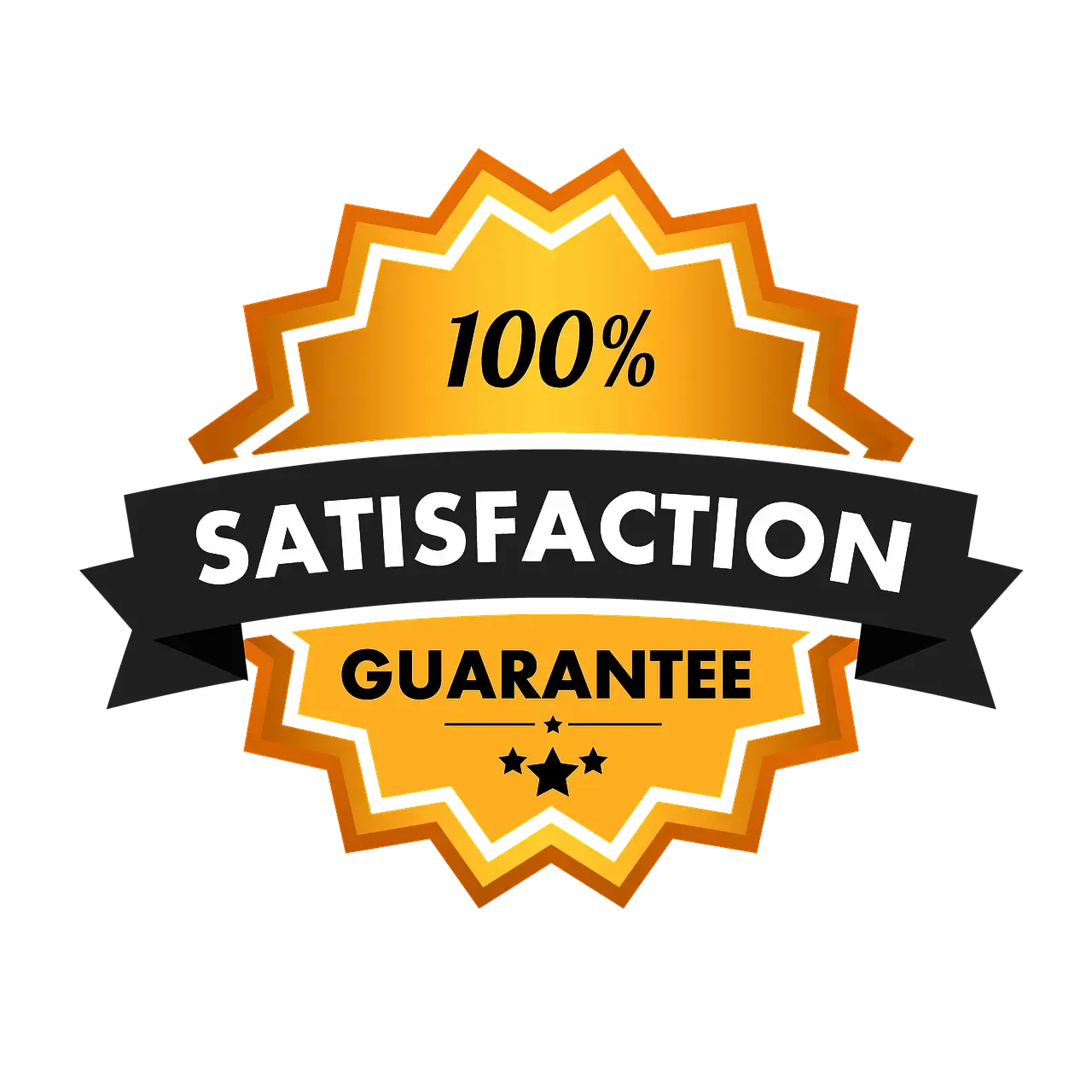 Symbole de garantie de satisfaction client