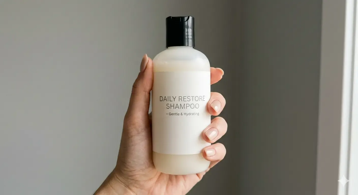 صورة شامبو صبغة الشعر بالكافيار وبروتين