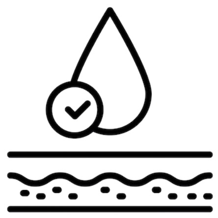 Applying moisturizer