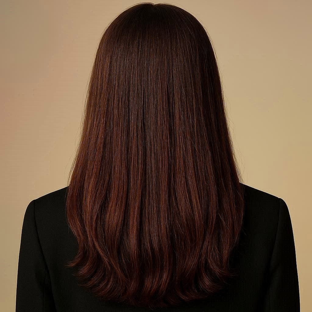 Main image of healthy and shiny hair