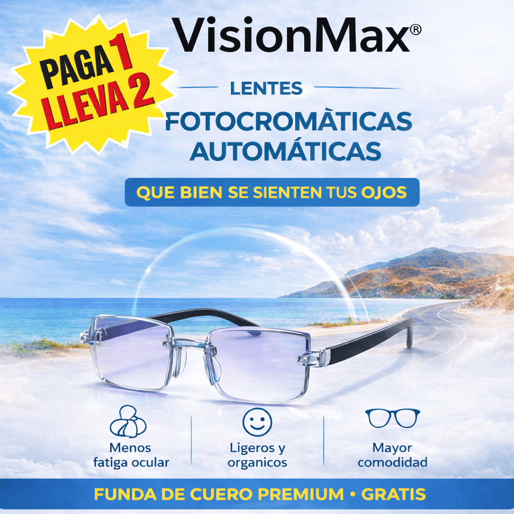 Primer plano de las gafas VisionPro con detalles de la montura.