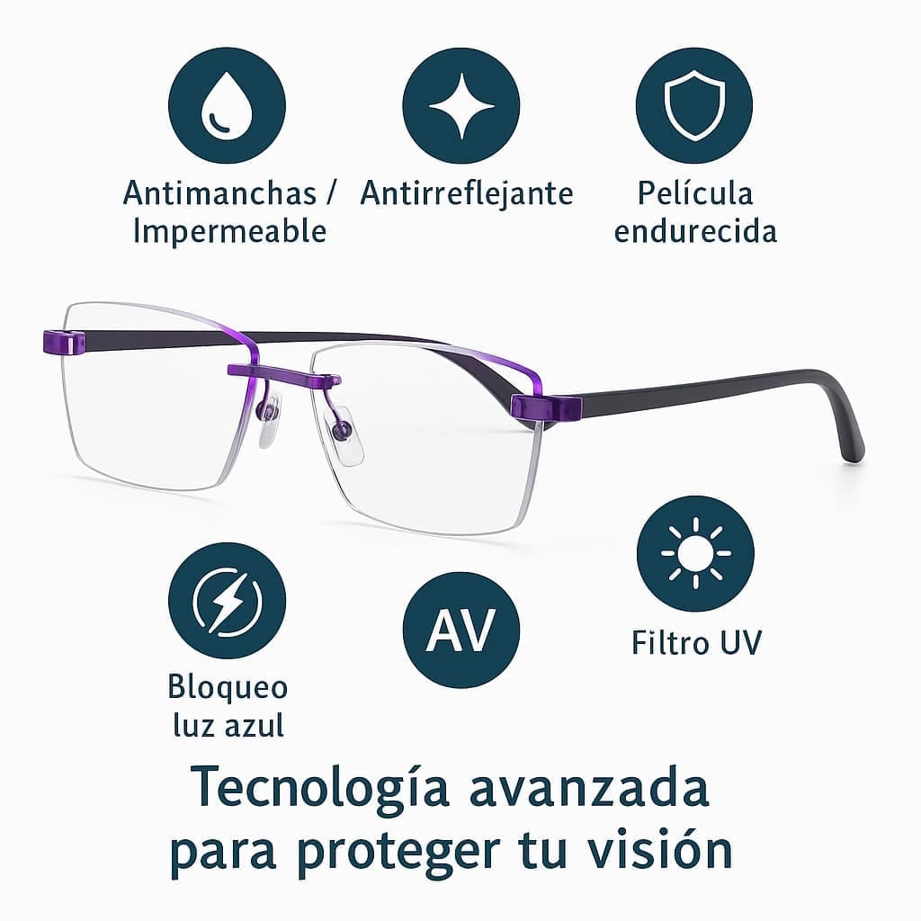Persona sonriendo mientras usa las gafas VisionPro en exteriores.