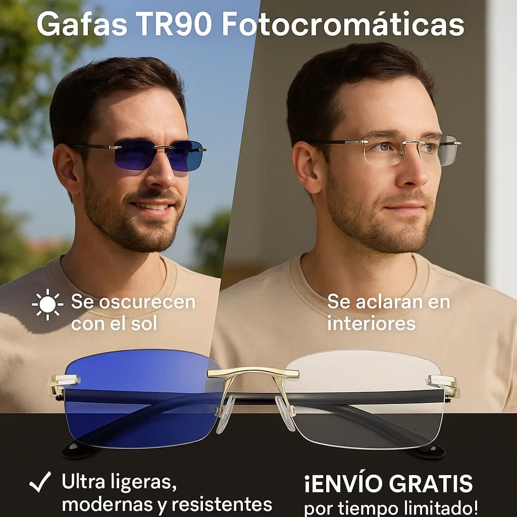 Primer plano del diseño elegante de las gafas VisionPro
