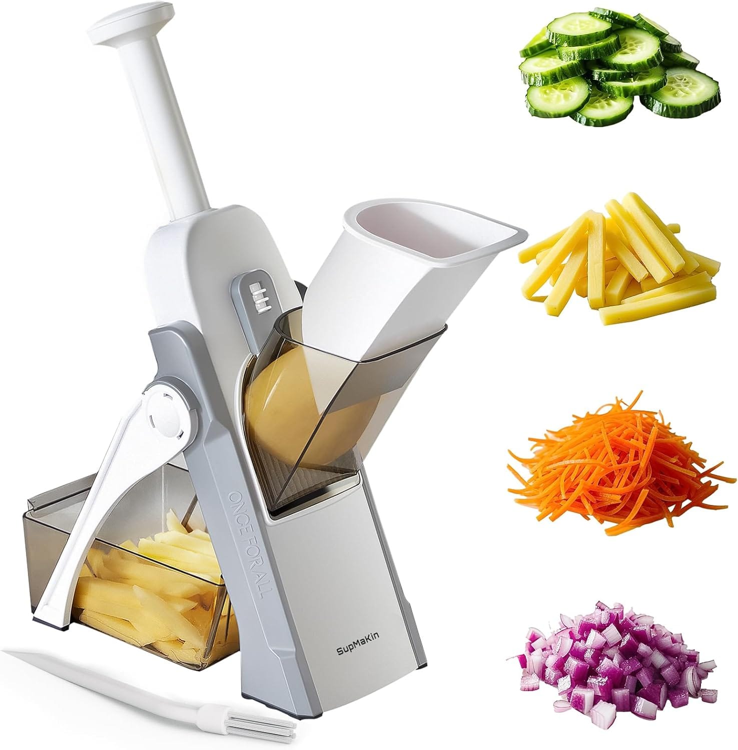 Multifunctional kitchen slicer and grater