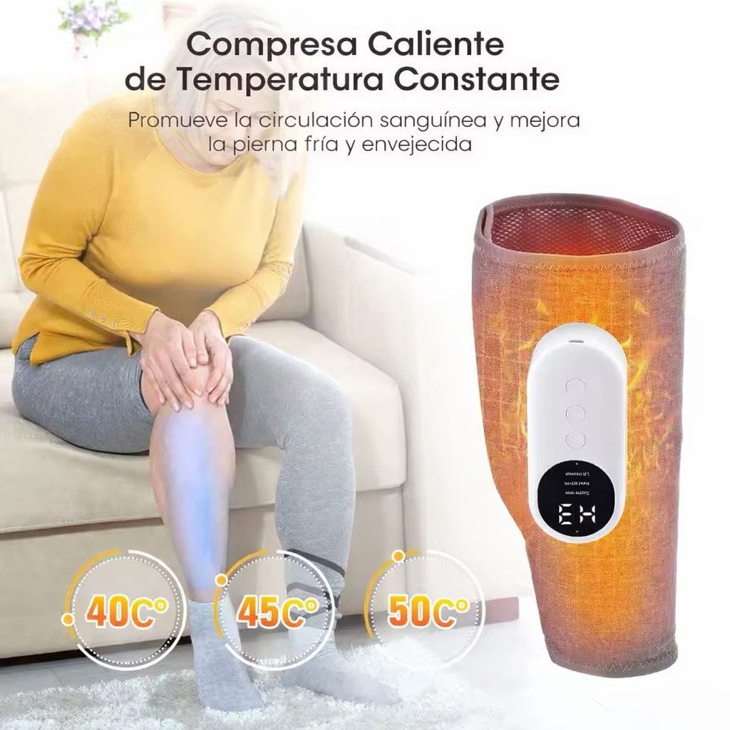 Masajeador de pantorrilla para circulación y alivio del dolor