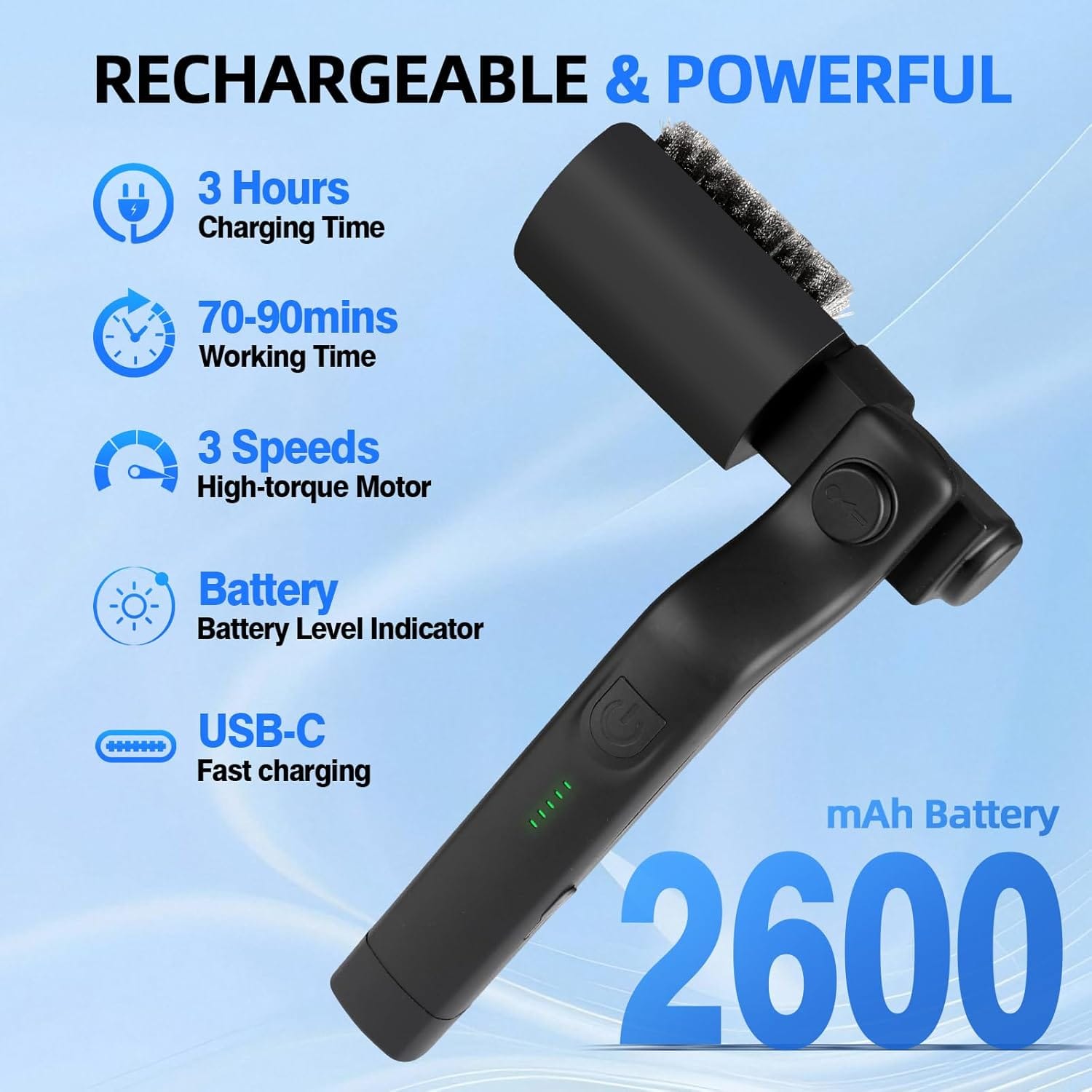 Close-up of a hand adjusting the speed setting on a tool.