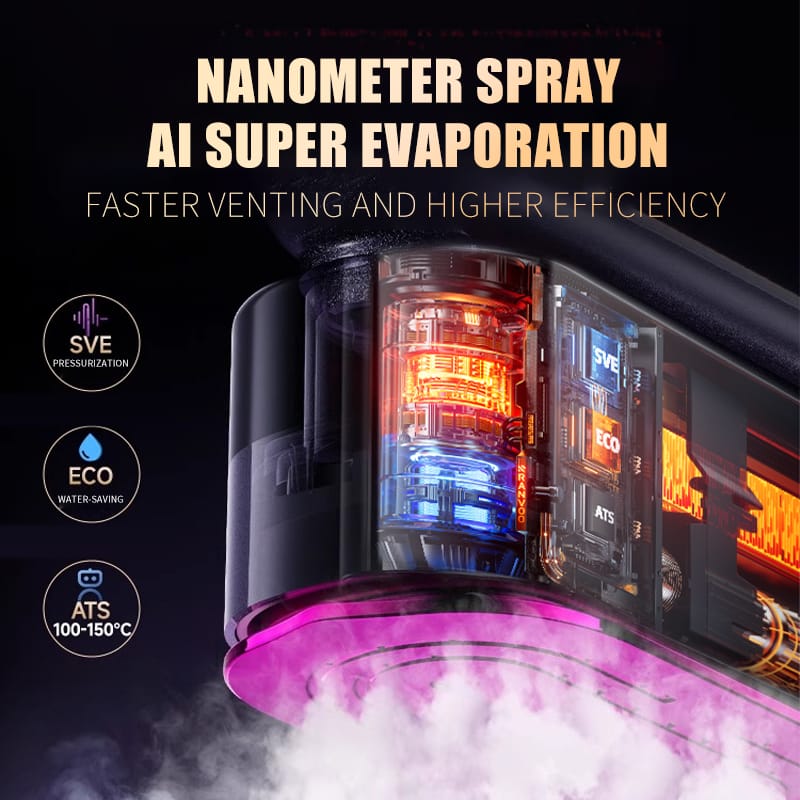 Imagen de la plancha de ropa con detalles de acero inoxidable