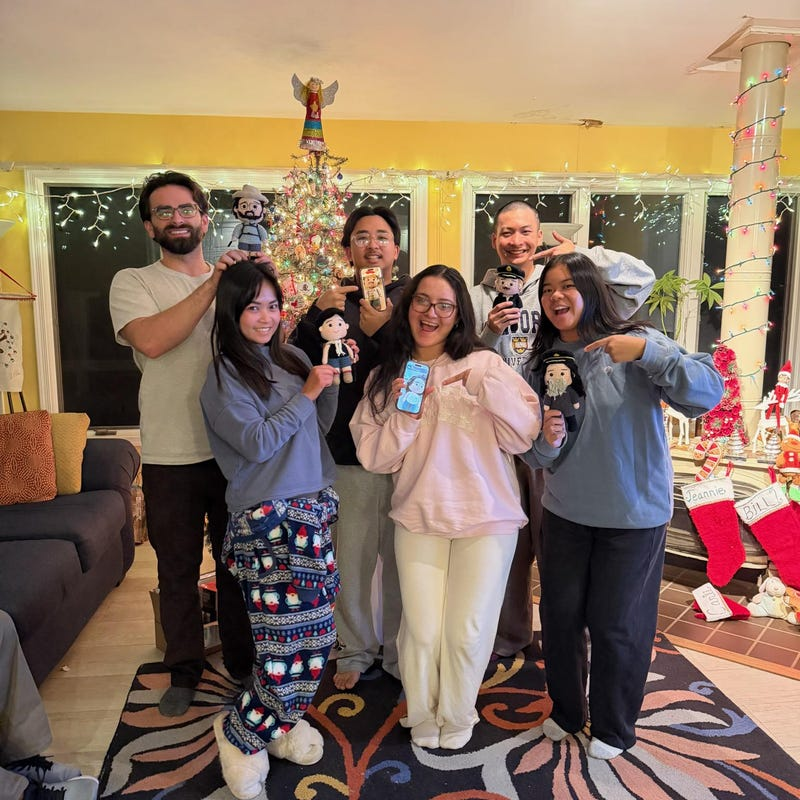 Beautifully crafted custom crochet doll