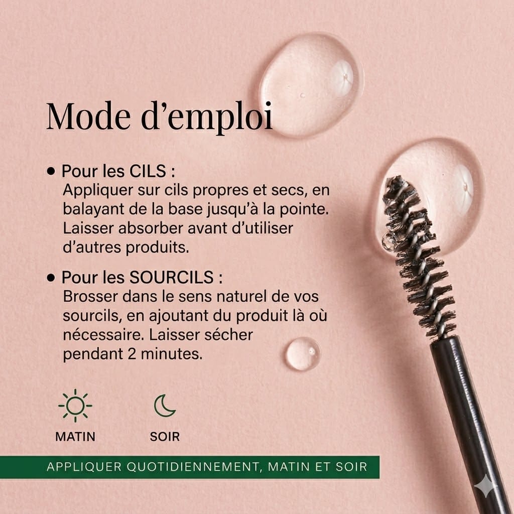 Image du sérum pour cils