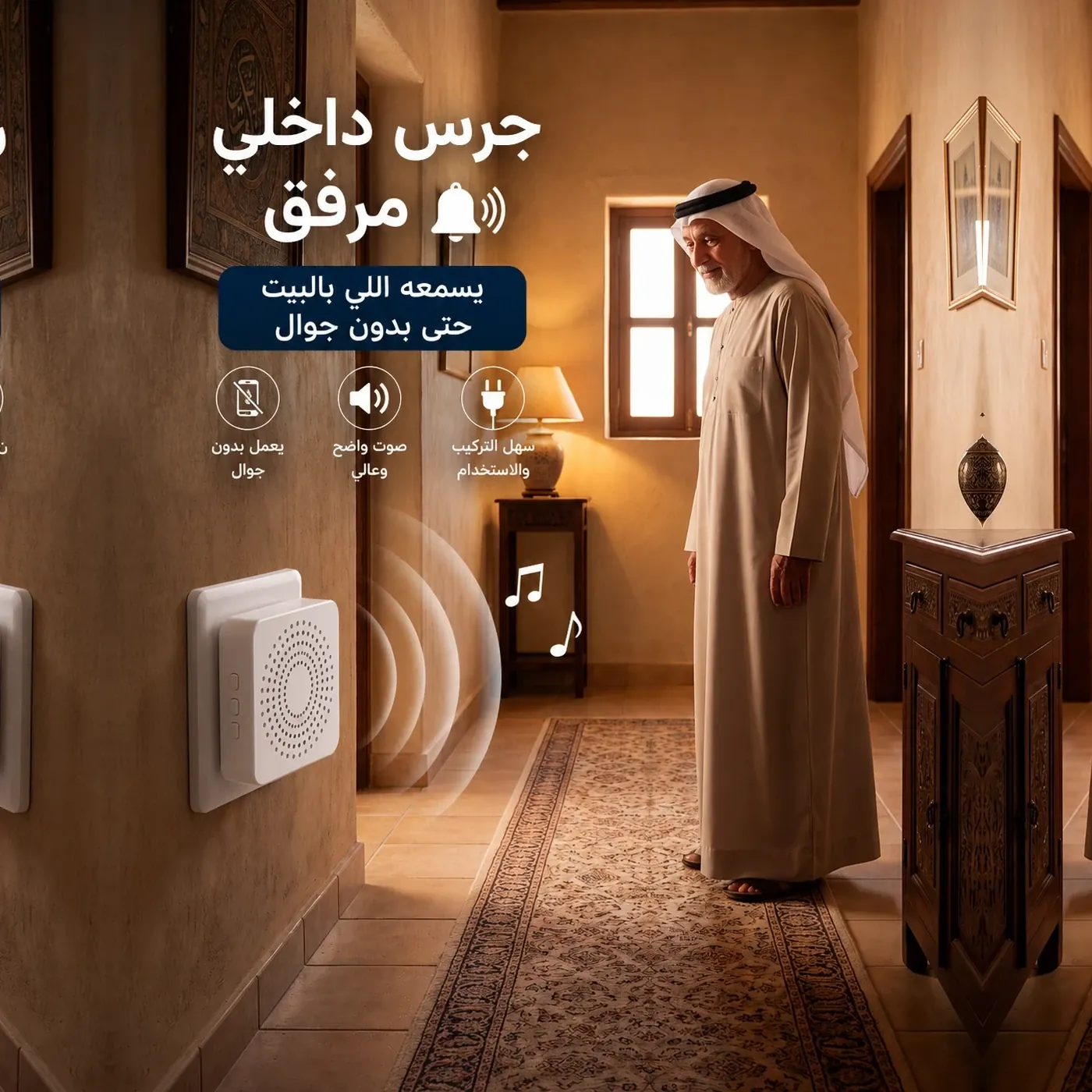 عملية تركيب جرس الباب الذكي في دقائق معدودة
