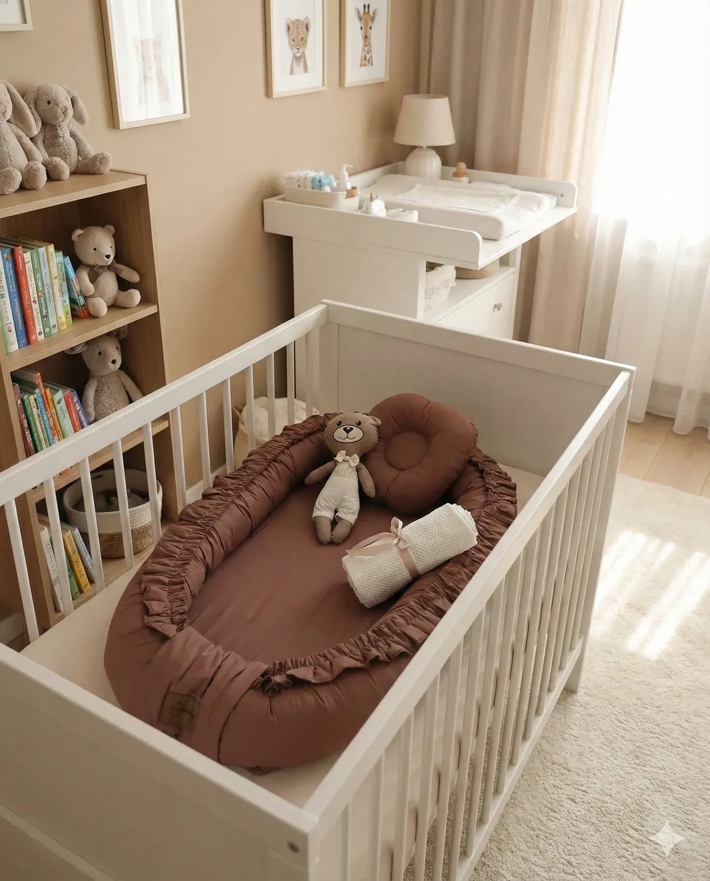 Nid bébé CloudNest confortable et sécurisé