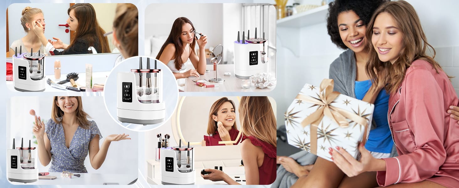 Nettoyage rapide et efficace des pinceaux de maquillage