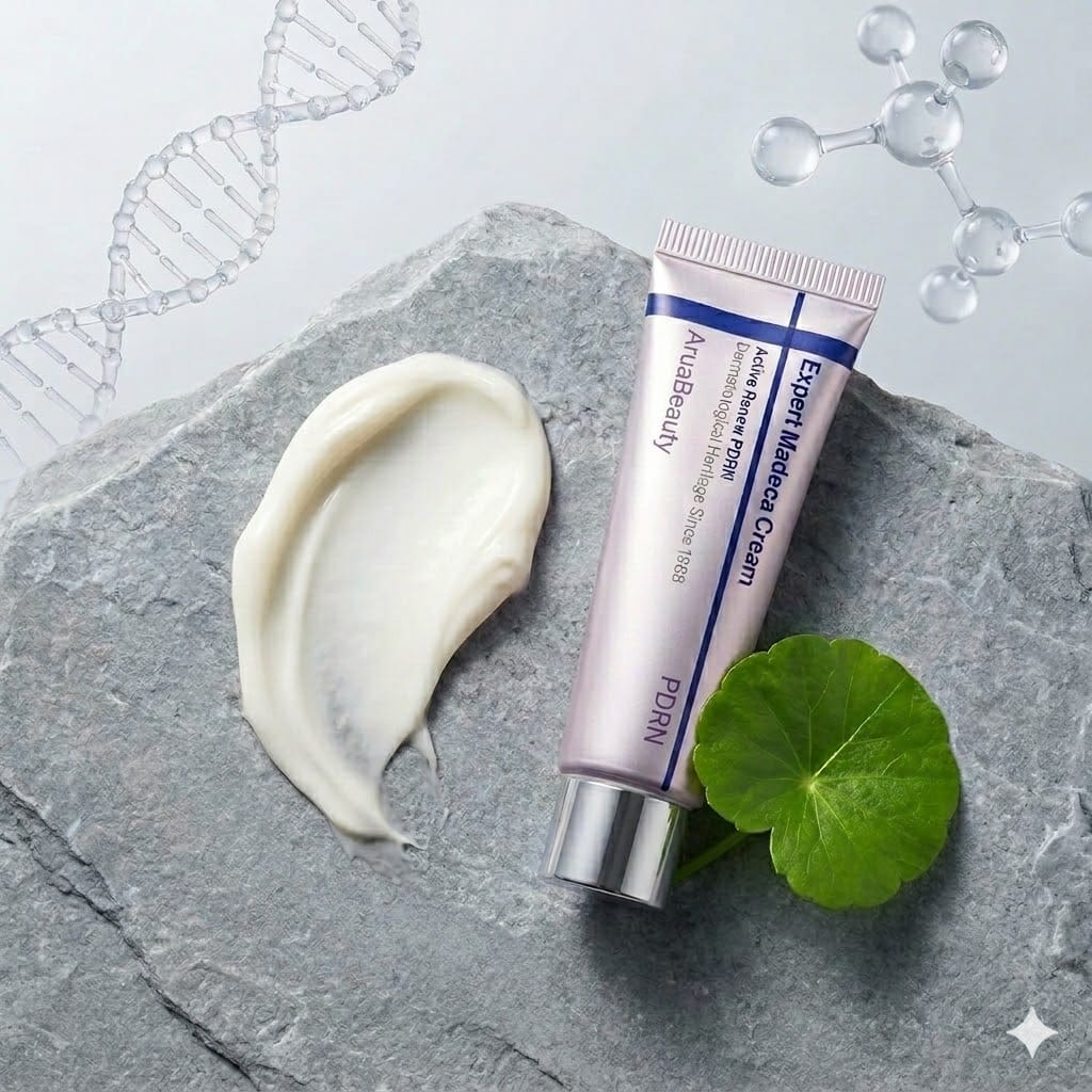 Aruabeauty Firming Expert Madeca Cream jar