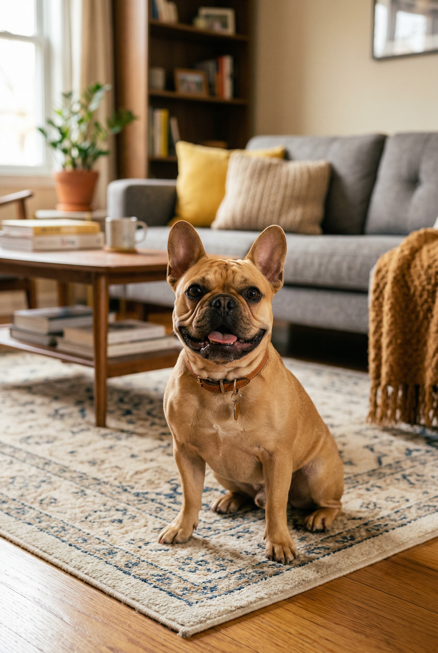 Chien avec un pelage sain et brillant après utilisation des suppléments Worafy