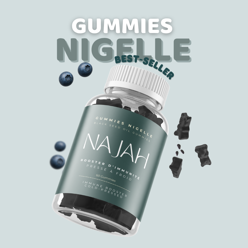 Gummies à la nigelle pour le bien-être