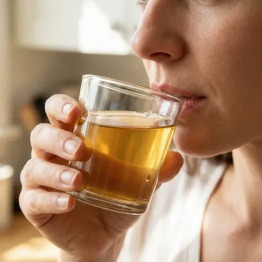 Calendrier avec 7 jours marqués et symbole de bien-être