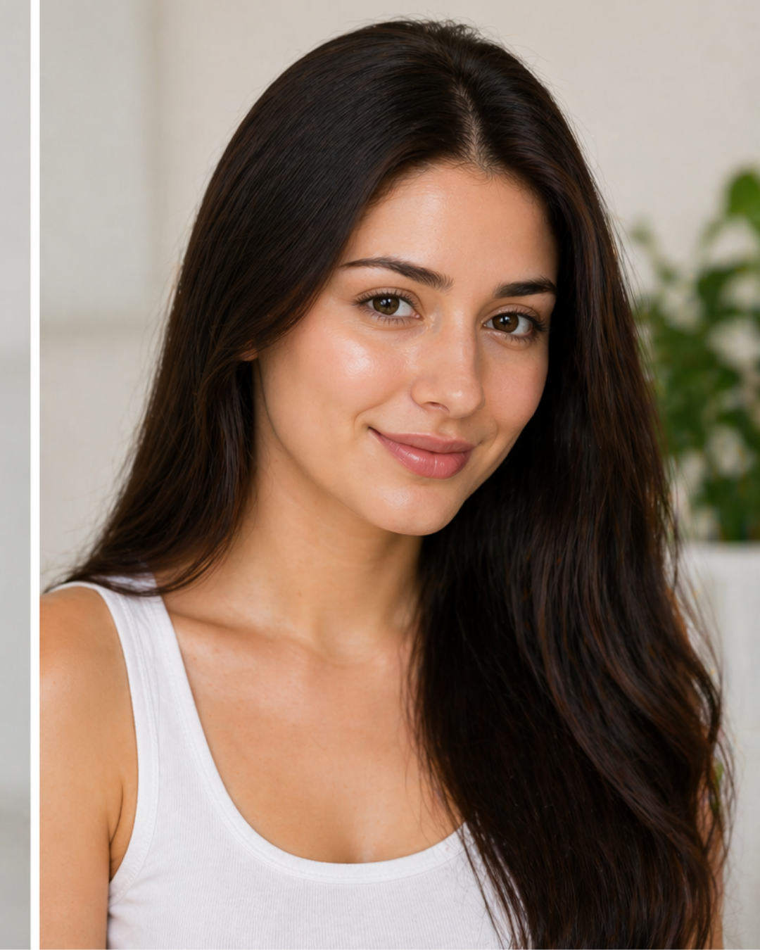 صورة توضح بشرة مشرقة وصحية بعد استخدام المنتج