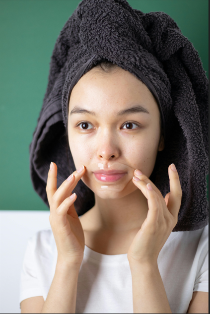 Éclat, peau, beauté, lumineux