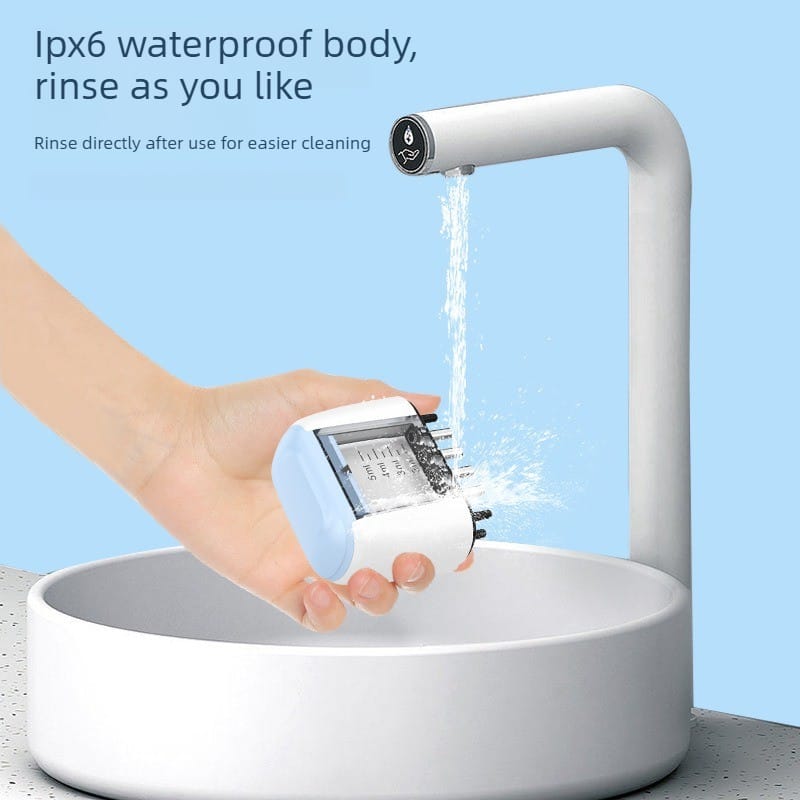 Person looking in a mirror, admiring their revitalized and healthier-looking hair.