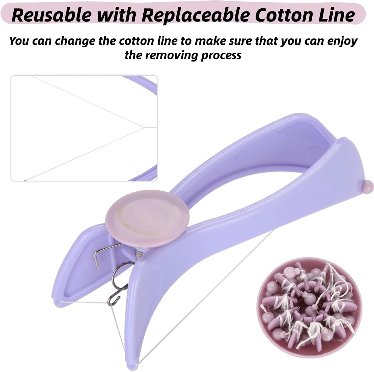Durable construction of the facial threading tool