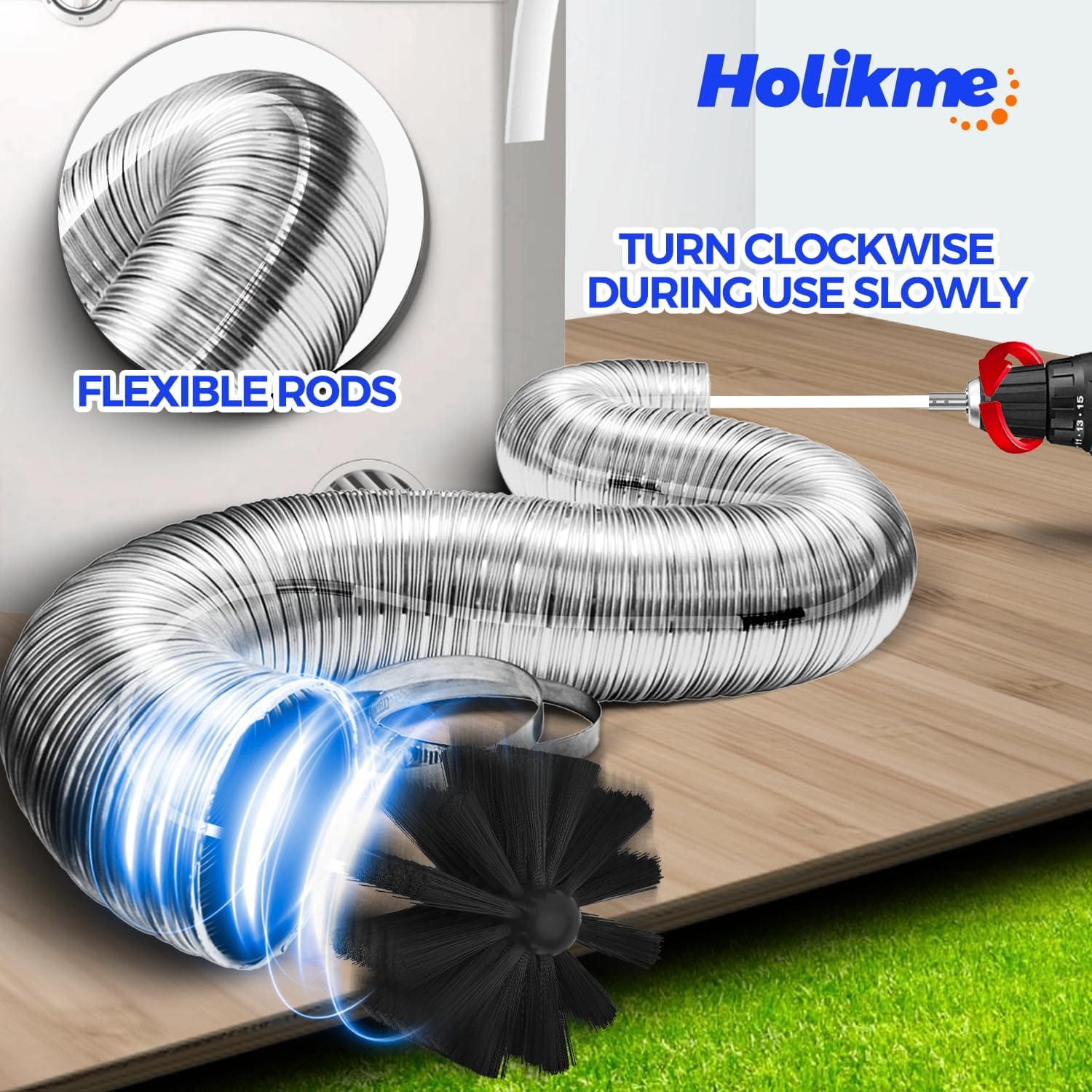 Improved dryer efficiency through vent cleaning