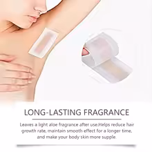 High-quality professional depilatory wax strips for gentle hair removal