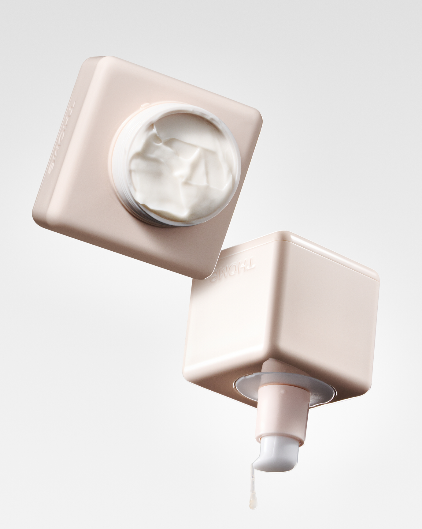 A finished look of glass skin, perfectly smooth and luminous.