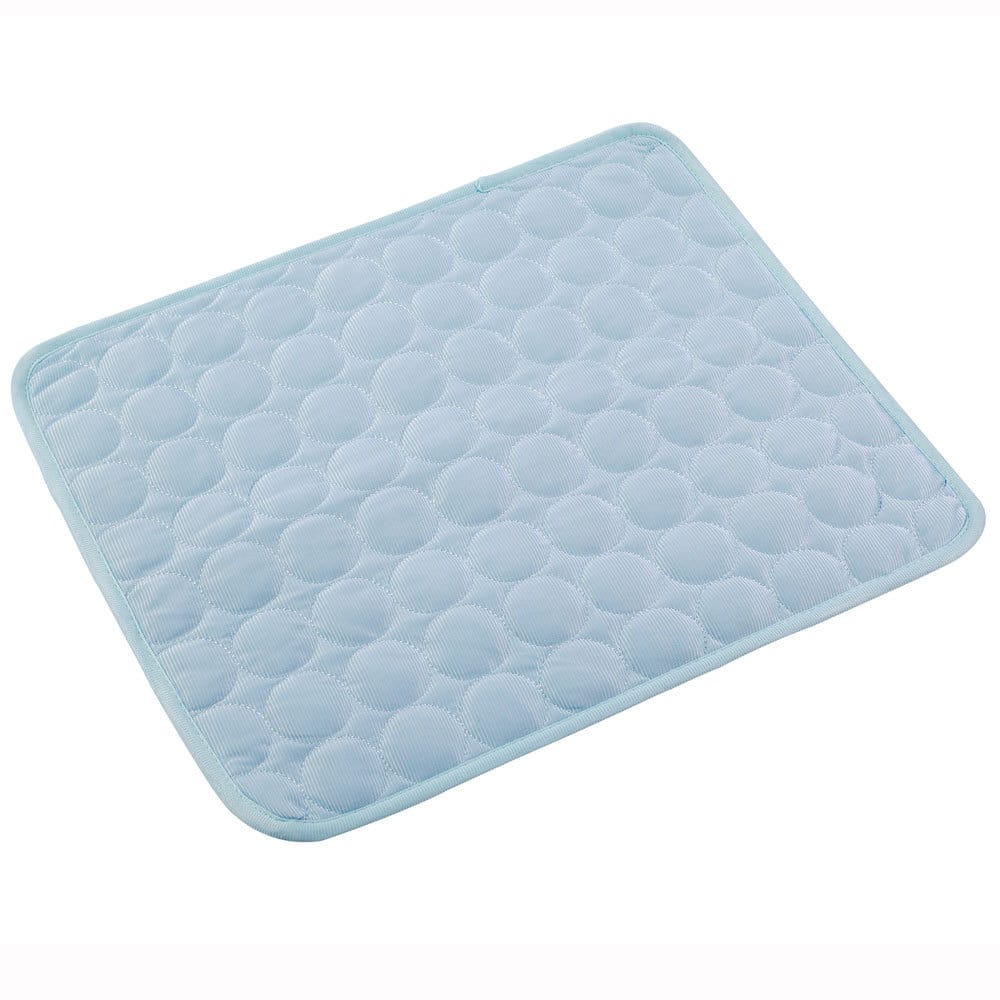 Cooling mat placed in a car for travel