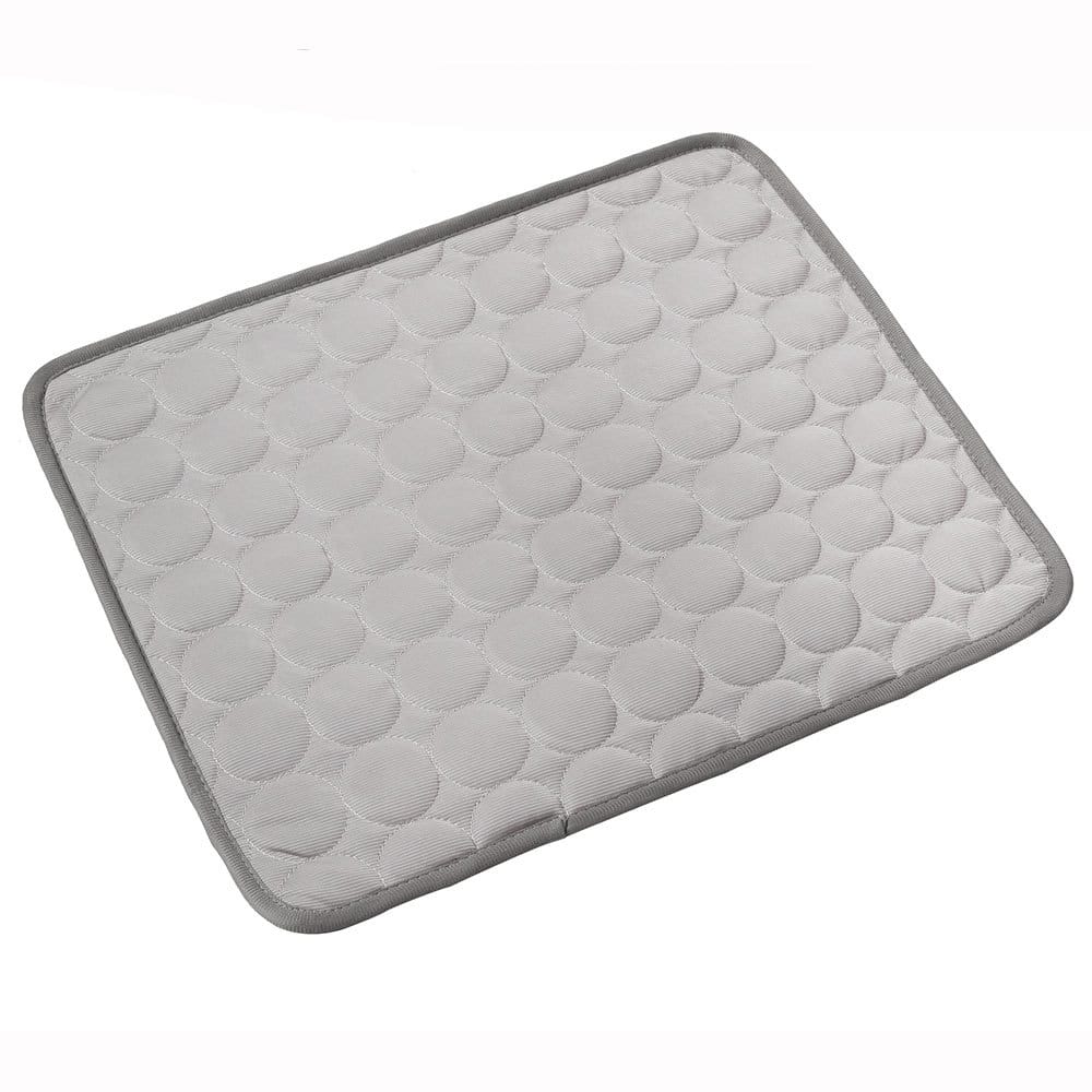 Pet enjoying a cool mat