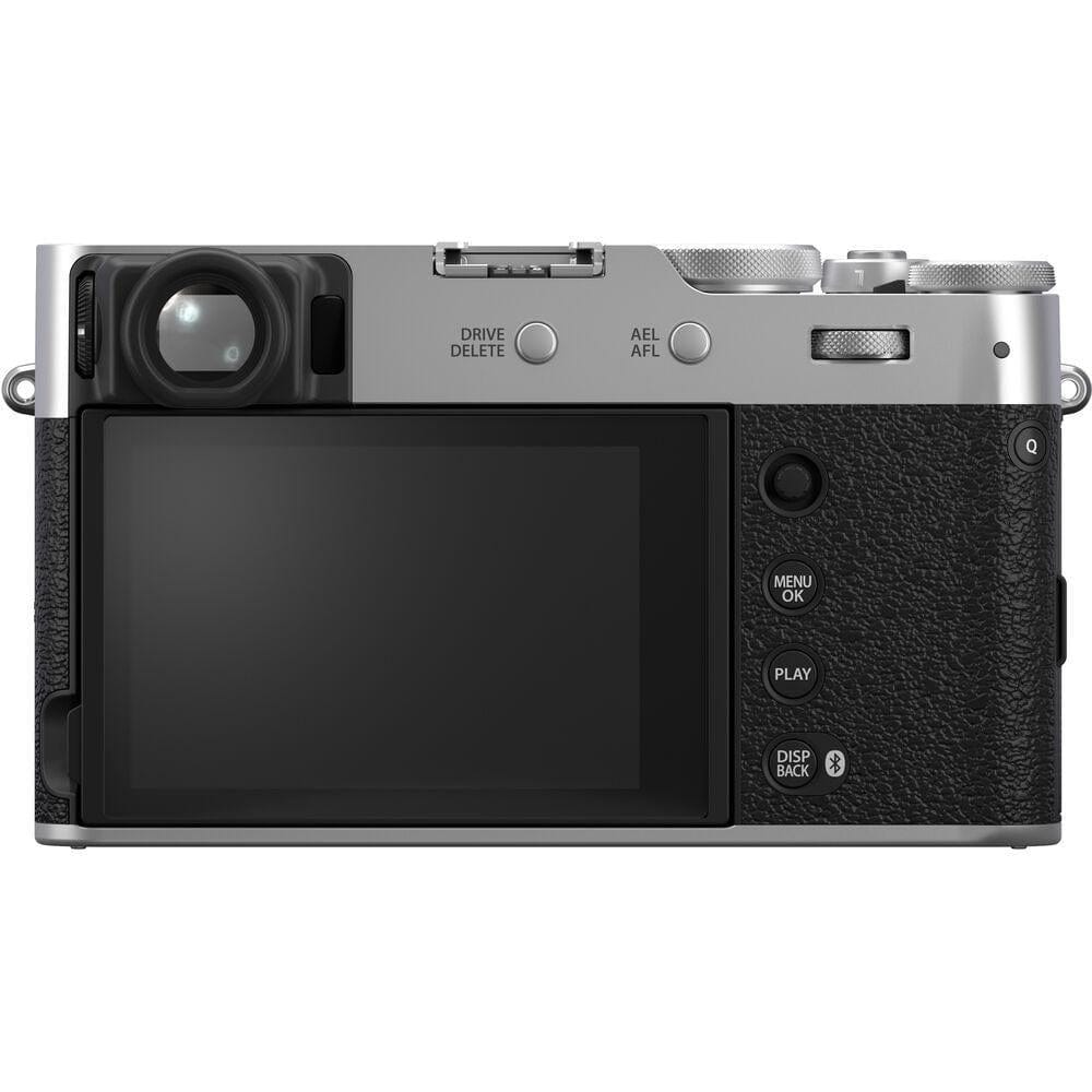 Fujifilm X100VI camera with a classic rangefinder design