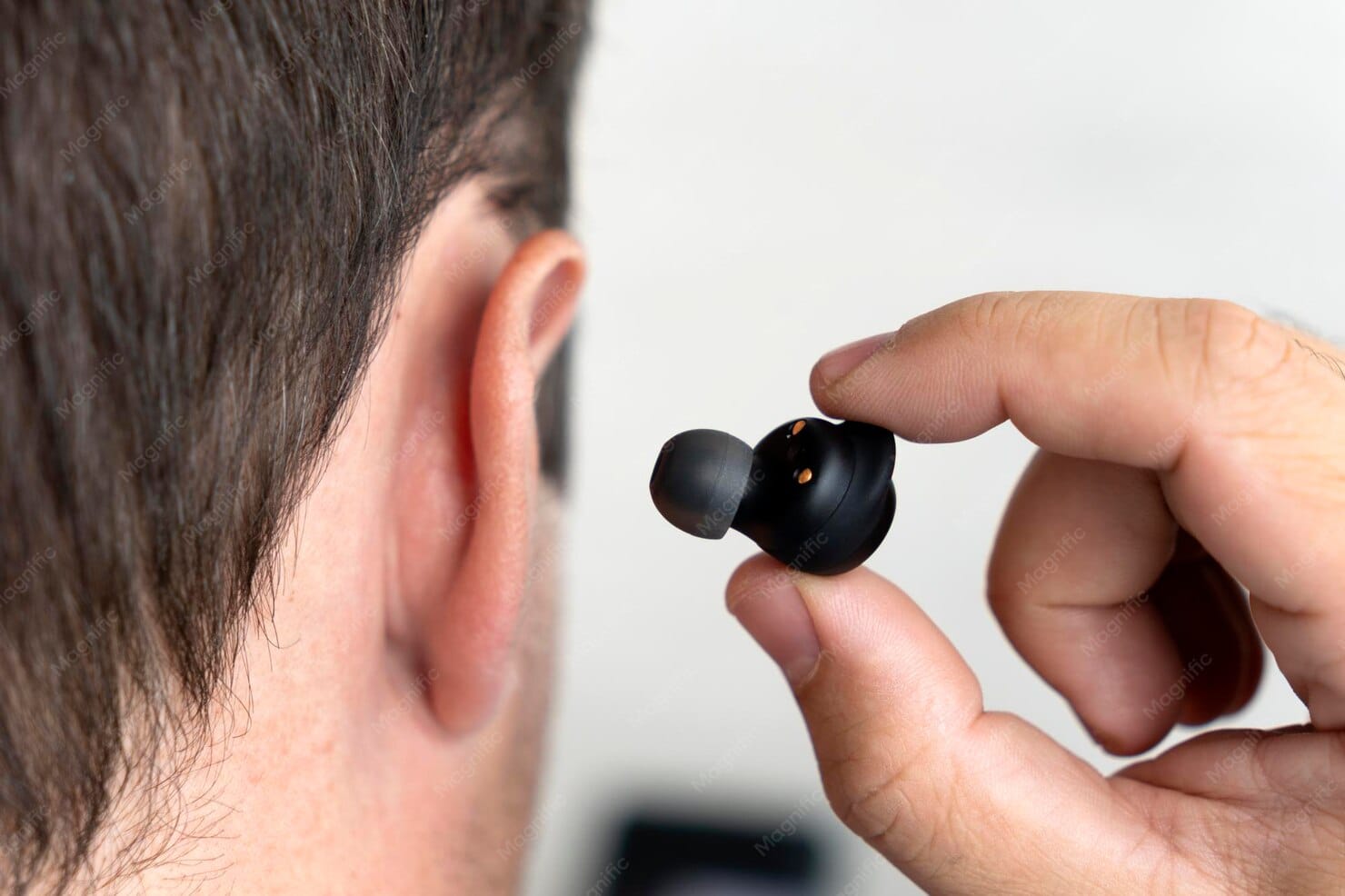 سماعات M19 Earbuds مقاومة للماء أثناء التمرين