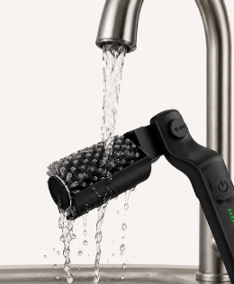 IPX7 waterproof electric grill brush